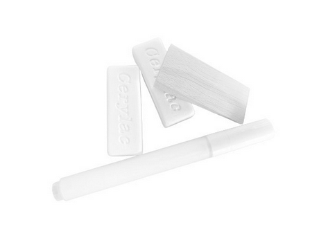 cera blanca rotulador blanco